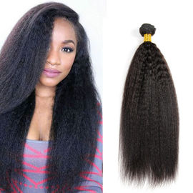 China Afro-rollt verworrene gerade malaysische Haar-Erweiterungen Grad 8A keine synthetische Faser nicht zusammen fournisseur