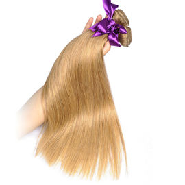 China Farbige Jungfrau-Haar-Erweiterung der Brasilianer Ombre-Haar-Webart-einschlag-Farbe#27 gerade fournisseur