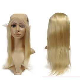 China Blonde Farbbrasilianische Menschenhaar-Spitze-Front-Perücken mit Zoll Inch-30 des Baby-Haarstrich10 fournisseur