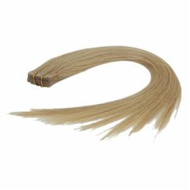 China Hand gebundene PU-Band-Haar-Erweiterungs-Haut-brasilianisches Jungfrau-einschlaghaar-freie Probe fournisseur