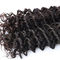Brasilianische Jungfrau-Haar-Webart-tiefe Wellen-glatte und weiche Jungfrau-Haar-Erweiterungs-natürliches Schwarzes fournisseur