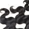 Doppelte Einschlagfaden-Jungfrau-Menschenhaar-Bündel-unverarbeitetes peruanisches Körper-Wellen-Haar 100% fournisseur
