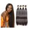 Seidiges glattes peruanisches gerades Haar rollt Einschlagfaden 300 Gramm mit Spitze-Schließung zusammen fournisseur