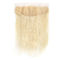 Ohr Spitze-Schließungs-blondes Haar-gerades Jungfrau-Haar-natürlichen der Farbe zu des Ohr-13x4 fournisseur
