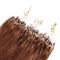 Dunkelbraunes Klipp dem Grad in der Haar-Erweiterungs-7A für weiße Frauen, Remy-Fusions-Haar-Erweiterungen fournisseur