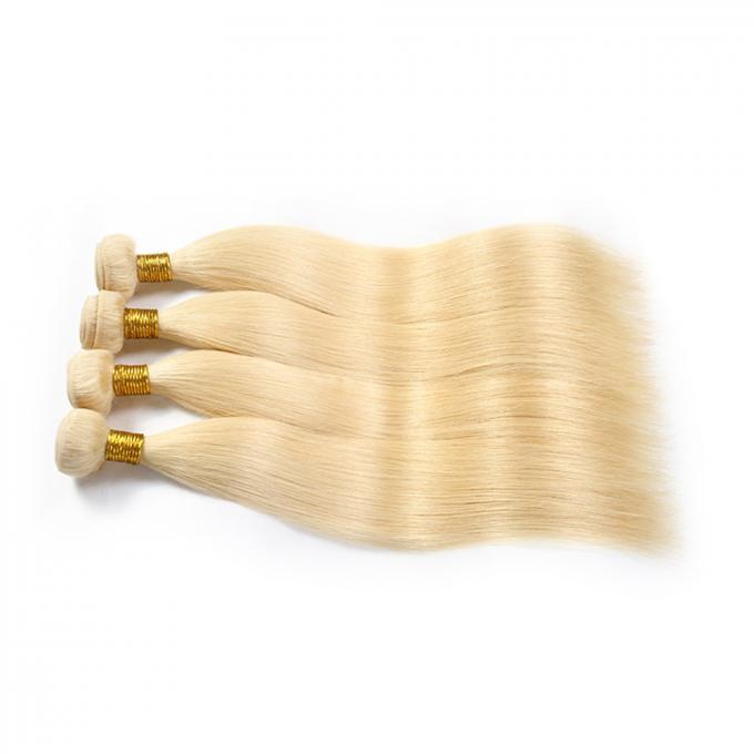 Gerade Haar-Erweiterungen des Grad-7a, 613 blondes Jungfrau-Haar des Brasilianer-7a