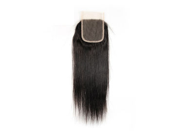 China Haar-Spitze-Schließung der Spitzen-4x4 Schweizer, peruanisches Haar-gerade Spitze-Schließung fournisseur