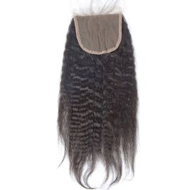 China Schließungs-freie Trennmenschenhaar-Schließungs-natürliches Schwarzes der Haar-peruanische Spitze-4x4 fournisseur