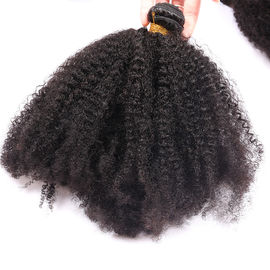 China Peruanischer menschlicher Afro-verworrenes gelocktes Haar rollt natürliche Farbe kein chemischer Geruch zusammen fournisseur