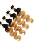 Jungfrau Ombre-Haar-Webart-Bündel, Ton Ombre-Brasilianer-Haar der Körper-Wellen-3