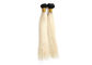 1B Farb-brasilianische Haar der Blondinen-613 einschlag-Ombre-Farbmenschliche Jungfrau-Haar-Webart 12&quot; bis 26&quot; fournisseur