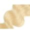des Körper-7A farbige Haar-Erweiterungen Wellen-blonde brasilianische gelockten des Haar-613 keine Chemikalie fournisseur