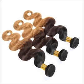 Ton Ombre-Haar-Erweiterungen des Brasilianer-3, Ombre-Menschenhaar-Bündel fournisseur