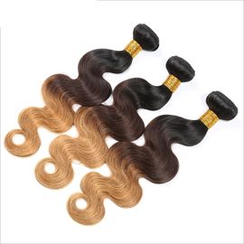 Ton Ombre-Haar-Erweiterungen des Brasilianer-3, Ombre-Menschenhaar-Bündel fournisseur