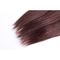 Peruanisches menschliches dunkelbraunes brasilianisches Haar der Jungfrau Ombre-Haar-Webart-Farbe#4 fournisseur