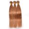 Gerades brasilianisches Haar-kann rohes Haar-Material der Farbe#30 gekräuselt werden 12&quot; bis 26&quot; das seidige Weiche, das frei verschüttet wird fournisseur