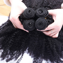 Peruanischer menschlicher Afro-verworrenes gelocktes Haar rollt natürliche Farbe kein chemischer Geruch zusammen fournisseur