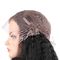 Rohe Jungfrau-Haar-Front-Spitze-Menschenhaar-Perücken Yaki verworrene gerade machen und Glanz glatt fournisseur