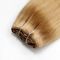 7 Stückchen Jungfrau-Menschenhaar-Klipp-in den Haar-Erweiterungen, die Farbe #27 kann, fertigten andere Farben besonders an fournisseur