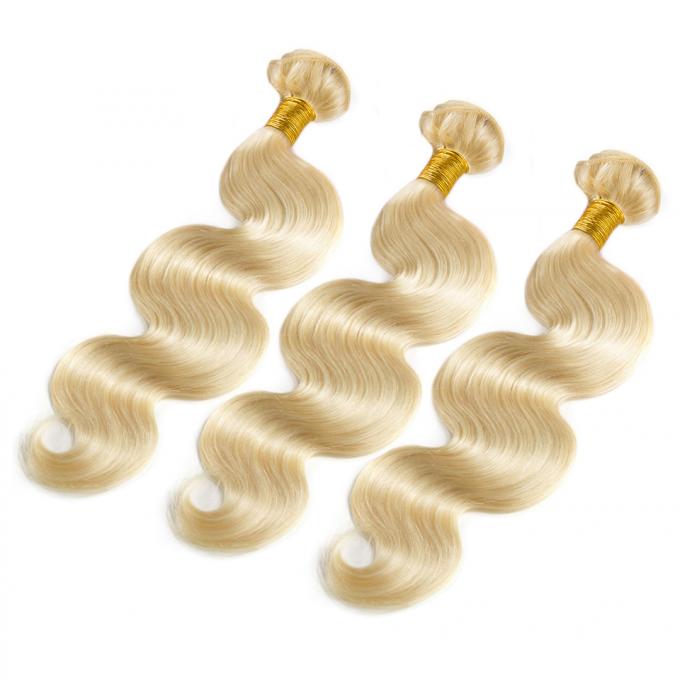 Blonde Bündel Körper-Welle Ombre, 613 blonde Ombre-Haar-Erweiterungen
